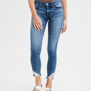 American Eagle crop jeans